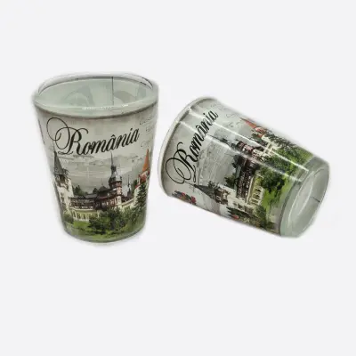 Romania, set 2 pahare shot, model 3823611